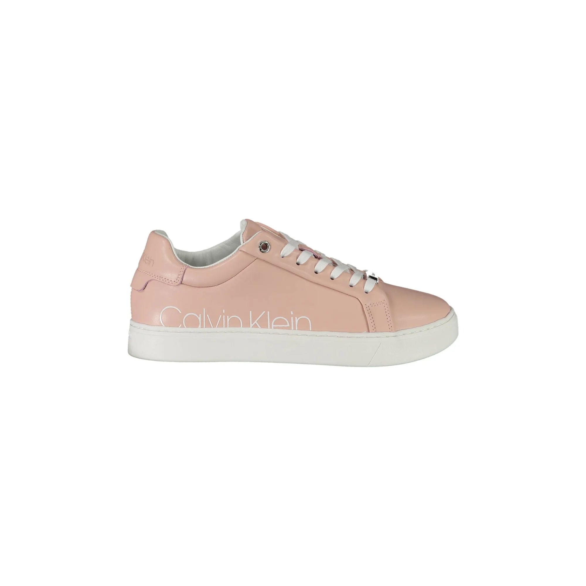 CALVIN KLEIN Scarpe Sneakers Donna Rosa con Dettagli a Contrasto - foto prodotto
